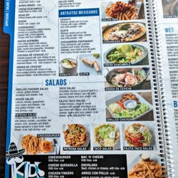 Taqueria La Patrona - Lynnhaven - This is Page 2 of their main menu. Photo taken February 11, 2023.
