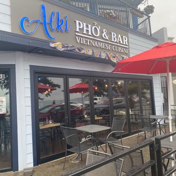 Alki Pho & Bar - We can't wait to come back and eat outside this summer when the weather is warm and sunny! - Vietnamese Near Me - Seattle, Washington