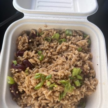 AbiKi's Caribbean Flavas - Rice and peas - Food Trucks Near Me - Kahului, Hawaii
