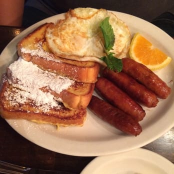 Foxy's Restaurant - French toast with over easy eggs and sausage :) - Diners Near Me - Glendale, California