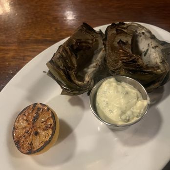 Buckhorn Steakhouse - Fire Roasted Artichoke - Steakhouses Near Me - Winters, California Buckhorn Steakhouse - Fire Roasted Artichoke - Steakhouses Near Me - Winters, California