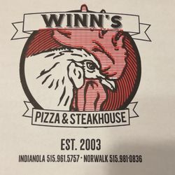 Winns Pizza & Steak house - Pizza box