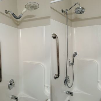 Risen Plumbing - Handicapped Rainhead/Showerhead Installation - Plumbing Near Me