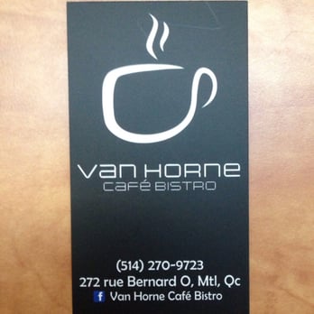 Van Horne Café - the name of the business card - Lounges Near Me - Montreal, Quebec Van Horne Café - the name of the business card - Lounges Near Me - Montreal, Quebec