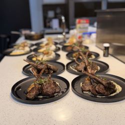 Blue Bowie Personal Chefs - Lamb chops