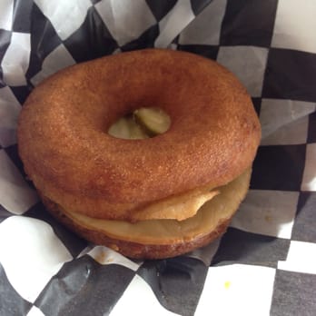 The Donut Kitchen - Donut chorizo slider! - Donuts Near Me - McKinney, Texas