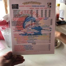 Food menu