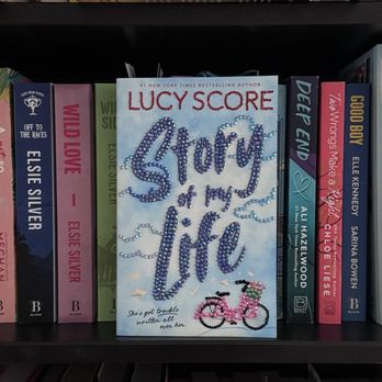 Byrdhouse Books - Book I bejeweled during an event at Byrdhouse! Story of My Life by Lucy Score. - Bookstores Near Me - Kernersville, North Carolina