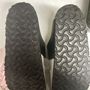 Al's Monroe Shoe Service - This pair had a hole in the corners of the heel. They were pretty worn down. I feel like they are a brand new pair of shoes. - Shoe Repair Near Me - Rochester, New York Al's Monroe Shoe Service - This pair had a hole in the corners of the heel. They were pretty worn down. I feel like they are a brand new pair of shoes. - Shoe Repair Near Me - Rochester, New York