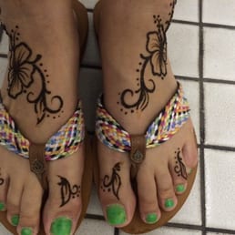 Freshly hennaed Freshly hennaed