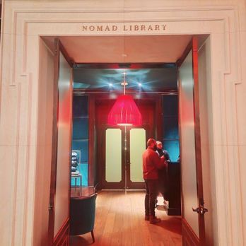 The Library - Nomad Library entrance - New American Near Me - Las Vegas, Nevada The Library - Nomad Library entrance - New American Near Me - Las Vegas, Nevada