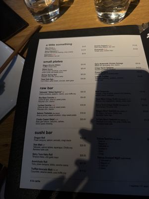 Menu photo 1 Chotto Matte Toronto, ON