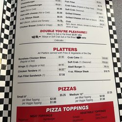 Abell's Diner - Lunch menu