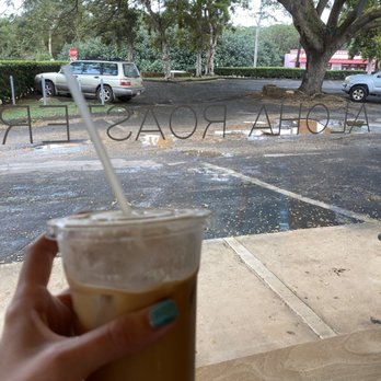 Aloha Roastery - Iced carmel latte - Bakeries Near Me - Lihue, Hawaii Aloha Roastery - Iced carmel latte - Bakeries Near Me - Lihue, Hawaii