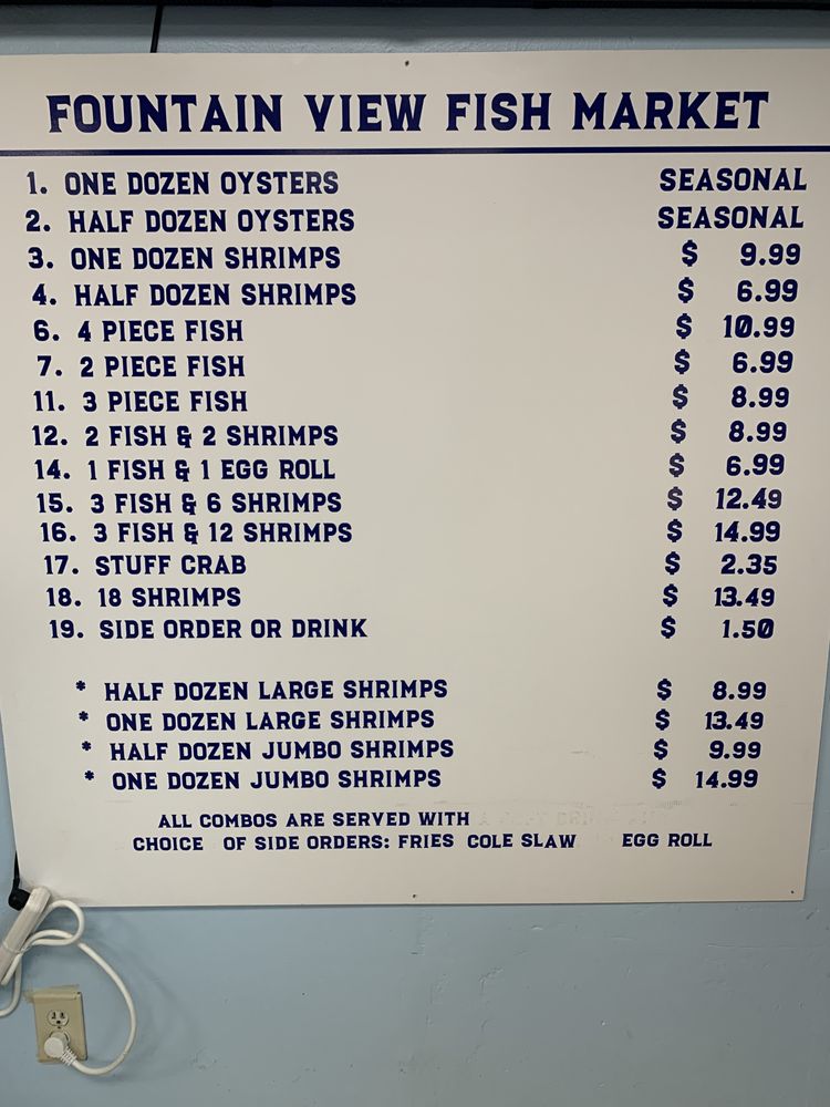 FOUNTAIN VIEW FISH MARKET 218 Photos & 309 Reviews 2912 Fountain