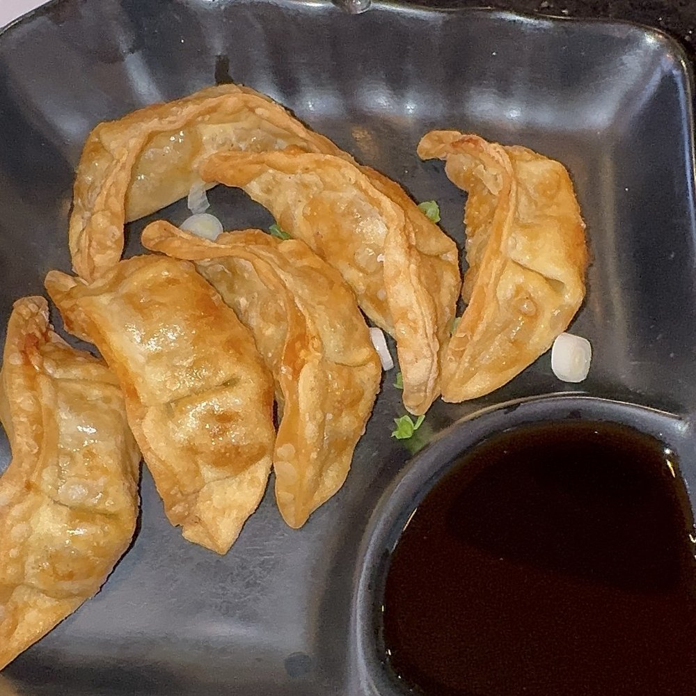 Ginger Cafe - A6. Gyoza (6) - Chinese Near Me - Humble, Texas Ginger Cafe - A6. Gyoza (6) - Chinese Near Me - Humble, Texas