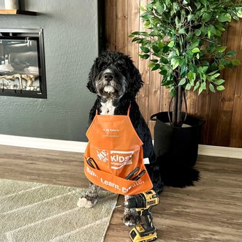 The Home Depot - Gunther getting his apron. Thank you Cindy!! - Hardware Stores Near Me - Queen Creek, Arizona The Home Depot - Gunther getting his apron. Thank you Cindy!! - Hardware Stores Near Me - Queen Creek, Arizona