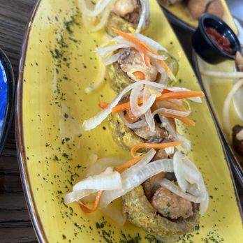 Dukunoo - I think this was the Pressed Plantain Bites Plate but I can't remember but super good - Caribbean Near Me - Miami, Florida Dukunoo - I think this was the Pressed Plantain Bites Plate but I can't remember but super good - Caribbean Near Me - Miami, Florida