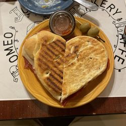 Romeo & Juliets Cafe - The Picasso Panini- amazing!
