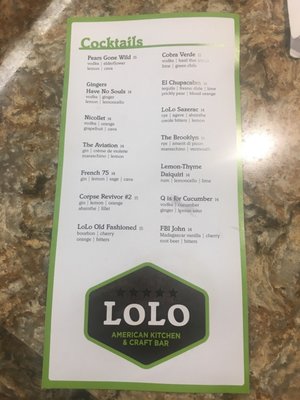 Menu photo 4 Lolo American Kitchen And Craft Bar Saint Paul, MN Menu photo 4 Lolo American Kitchen And Craft Bar Saint Paul, MN