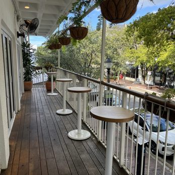 Bartaco - Upstairs balcony seating - Tacos Near Me - Miami, Florida