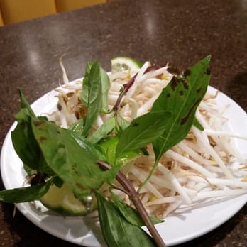 Phở Whittier - Not enough basil nor lime for 2 soups - Vietnamese Near Me - Whittier, California Phở Whittier - Not enough basil nor lime for 2 soups - Vietnamese Near Me - Whittier, California