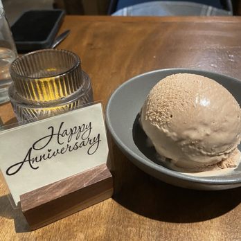 Intero Restaurant - Hazelnut gelato, couldn't stop eating it. - Italian Near Me - Austin, Texas
