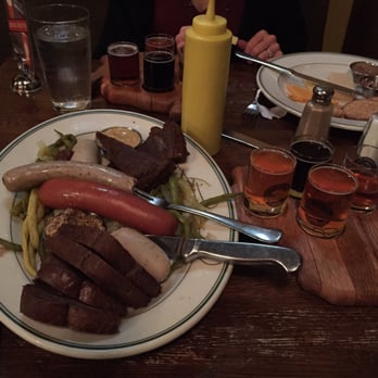The Old Fashioned - Sausage plate at The Old Fashioned - American Near Me - Madison, Wisconsin
