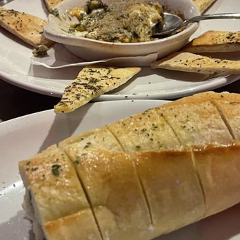 Mangiamo By 604 - Complimentary bread Spinach and Artichoke Dip - Italian Near Me - Honolulu, Hawaii