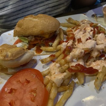 The Dillinger - Chicken Fingers Sandwich - Bars Near Me - Boulder City, Nevada