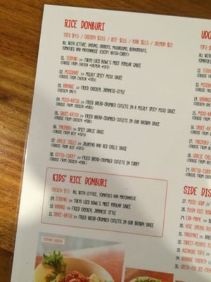 Menu photo 2 Tokyo Loco Bowl Crows Nest, NSW