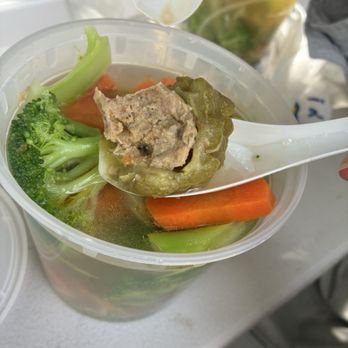 Bodhi Viet Vegan - Stuffed bitter melon soup - Vietnamese Near Me - Austin, Texas Bodhi Viet Vegan - Stuffed bitter melon soup - Vietnamese Near Me - Austin, Texas