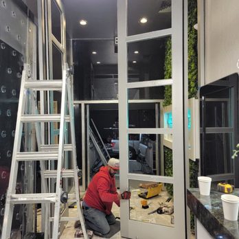 Abba Glass - 12 ft door @ upland. Ca. Installed by Abba Glass, - Windows Installation Near Me Abba Glass - 12 ft door @ upland. Ca. Installed by Abba Glass, - Windows Installation Near Me