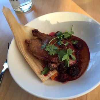 The Revelry - Duck leg confit on the new Sunday Mexican menu - New American Near Me - Rochester, New York The Revelry - Duck leg confit on the new Sunday Mexican menu - New American Near Me - Rochester, New York
