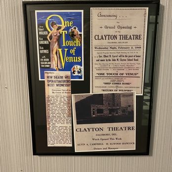 The Clayton Theatre - Cinema Near Me - Dagsboro, Delaware The Clayton Theatre - Cinema Near Me - Dagsboro, Delaware