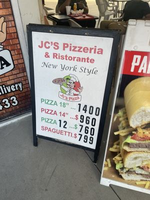 Menu photo 1 Jc's Pizzeria Miami, FL Menu photo 1 Jc's Pizzeria Miami, FL