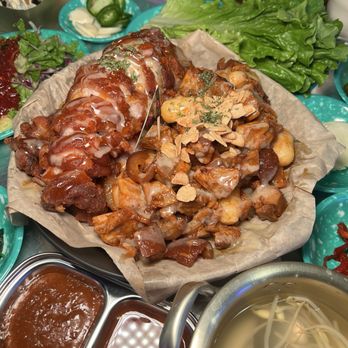 Pink Pig Jokbal - Korean Near Me - Los Angeles, California Pink Pig Jokbal - Korean Near Me - Los Angeles, California