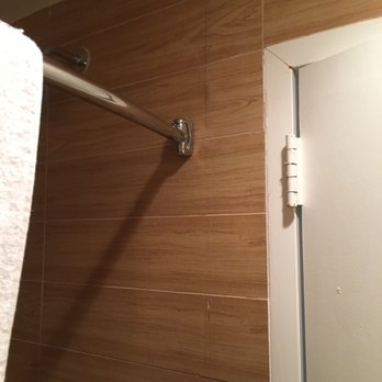 Berkeley Oceanfront Hotel - Bathroom mold and loose wall paper - Hotels Near Me - Asbury Park, New Jersey