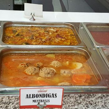 Las Montañas Supermarket - Hot Foods! Pollo Guisada, Albondigas, Chile Verde, Costilla De Puerca c/ Nopales - Grocery Near Me - Concord, California