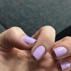 Peep the corner of my thumb. I did absolutely nothing after coming out and then noticed this.