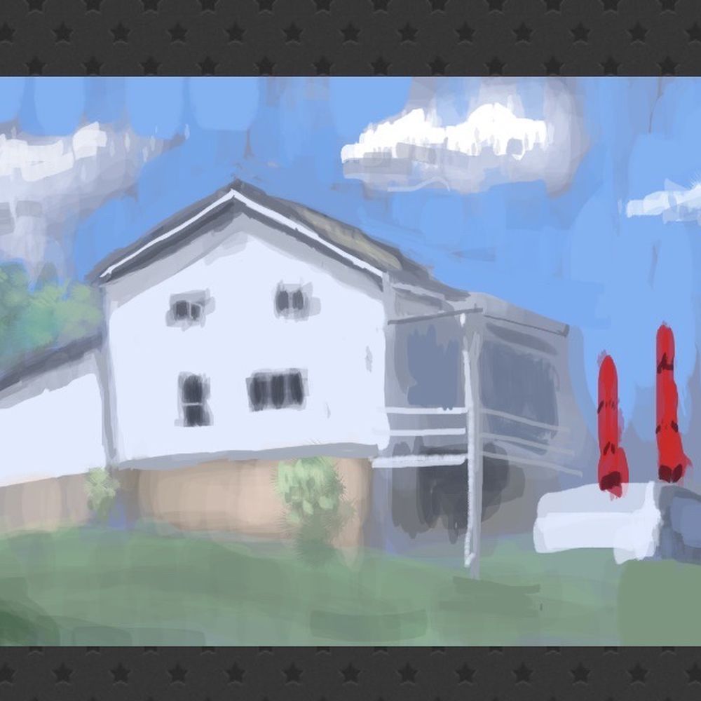 Three Hammers Winery - Fun "finger painting" version of the building on my phone...couple of glasses of wine and a few hours of doodling in an Adirondack chair. - Wineries Near Me - Hawley, Pennsylvania Three Hammers Winery - Fun "finger painting" version of the building on my phone...couple of glasses of wine and a few hours of doodling in an Adirondack chair. - Wineries Near Me - Hawley, Pennsylvania