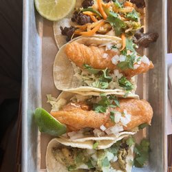 Bartaco - Fish, steak, and chicken taco. Delicious!