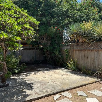 Fleuryson Company - After the old gazebo frame was removed - Junk Removal & Hauling Near Me - San Diego, California Fleuryson Company - After the old gazebo frame was removed - Junk Removal & Hauling Near Me - San Diego, California