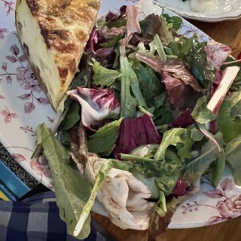 Sally Ann’s - Quiche with bacon and sautéed onions - Cafes Near Me - Pittsburgh, Pennsylvania