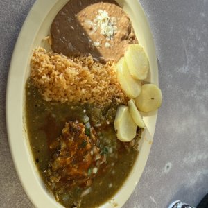 Photo of El Taco De Mexico - Denver, CO, United States. Chorizo Plate was just ok.