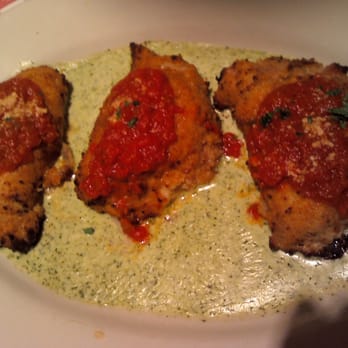 Buca di Beppo Italian Restaurant - Prosciutto Stuffed Chicken (small portion) - Italian Near Me - Lombard, Illinois
