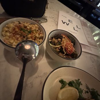 The Well - Local Street Corn and Crispy Brussels Sprouts - Gluten-Free Near Me - Austin, Texas The Well - Local Street Corn and Crispy Brussels Sprouts - Gluten-Free Near Me - Austin, Texas