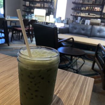 Game N Grounds - Matcha latte with almond milk - Coffee & Tea Near Me - Los Angeles, California