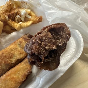 A-Train Station - Extra crispy egg roll - Chicken Wings Near Me - Birmingham, Alabama