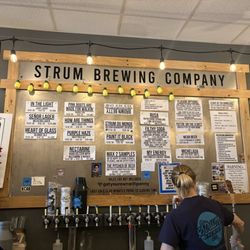 Strum Brewing Co. - Menu (August 2026)